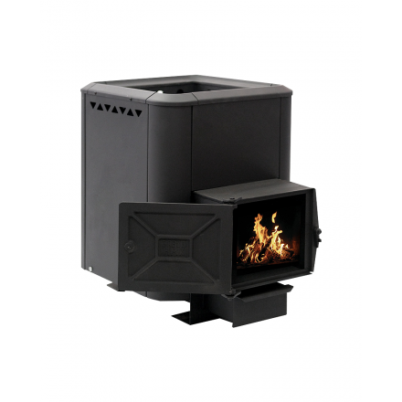 Печь банная Сибирь-15 с выносным топочным каналом (конвекционная) в Борисове