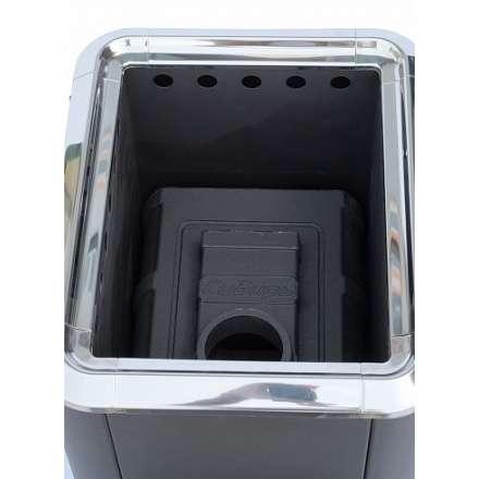 Печь банная Сибирь-18 (панорамное стекло, конвекционная) в Борисове