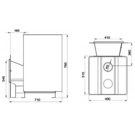 Банная печь НМК Кубань в Борисове