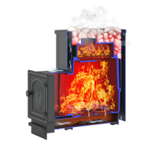 Печь для бани Везувий Сенсация 22 Антрацит (205) в Борисове
