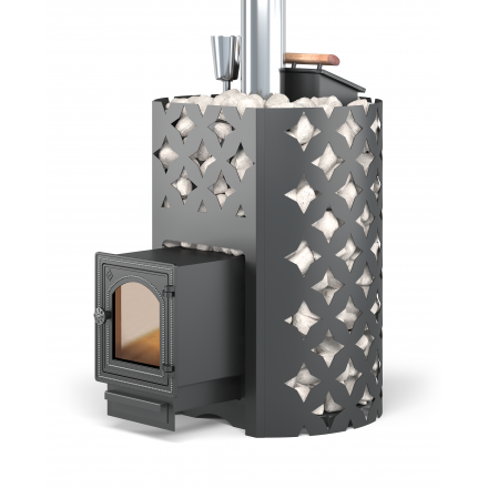 Банная печь ЭТНА 24 (ДТ-4С) ЗК Амазонка бай фото в Борисове