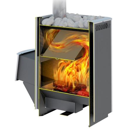 Печь для бани Теплодар Сибирь-30 ЛК в Борисове