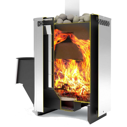 Печь для бани Теплодар Сахара-16 ЛНЗП Профи в Борисове