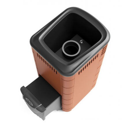 Печь для бани Термофор Каронада XXL Heavy Metal ДА терракота Амазонка бай фото в Борисове