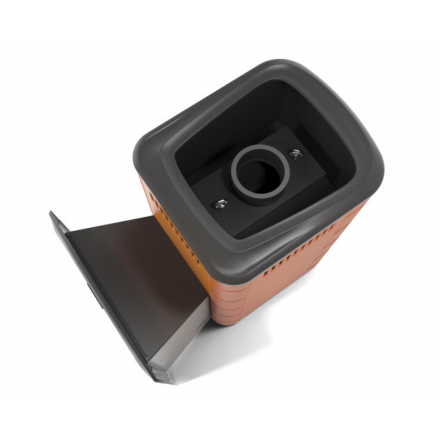 Печь для бани Термофор Каронада Heavy Metal Витра терракота Амазонка бай фото в Борисове