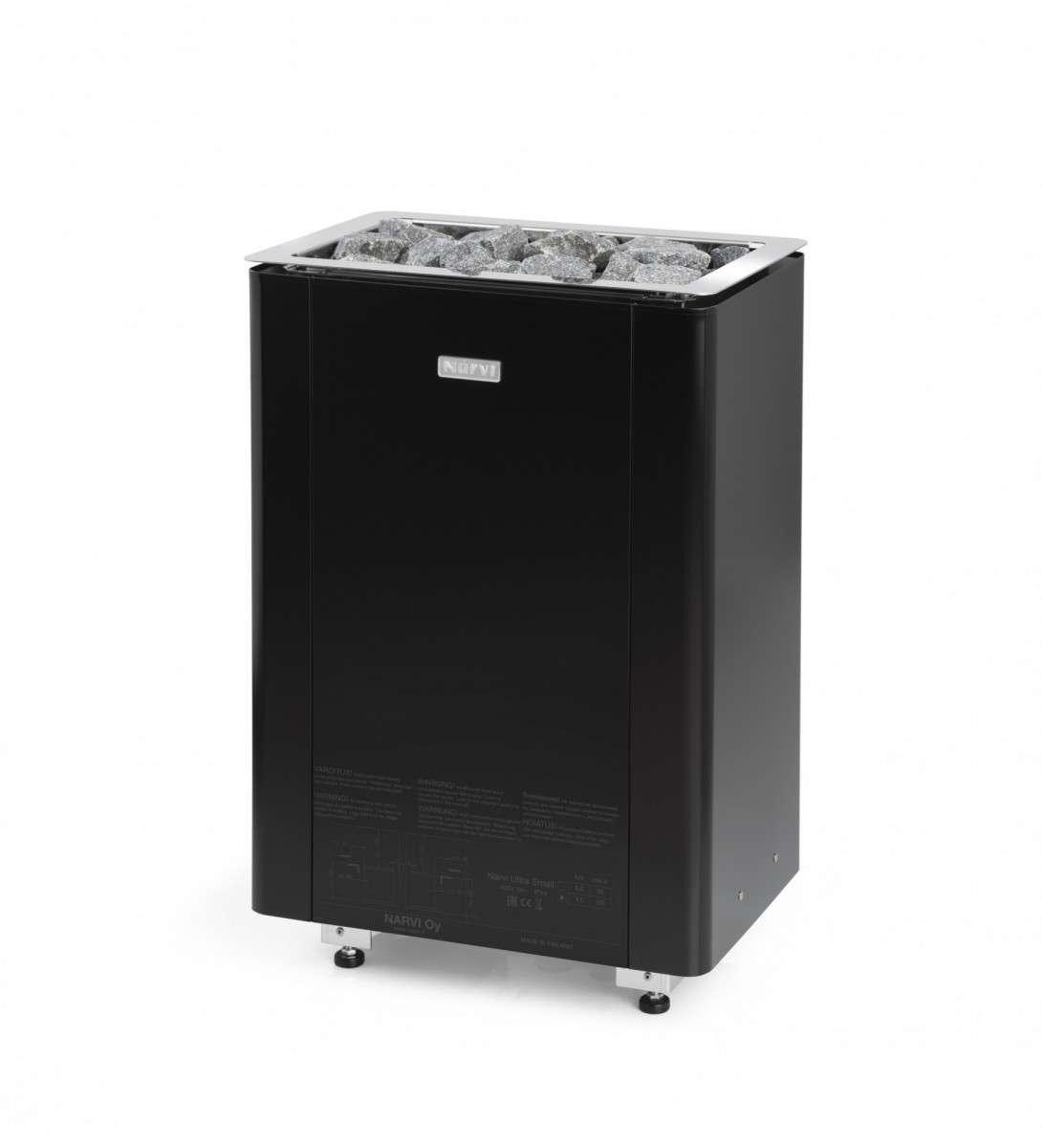 Электрическая печь Narvi Ultra Small чёрная 6 кВт Амазонка бай фото в Борисове