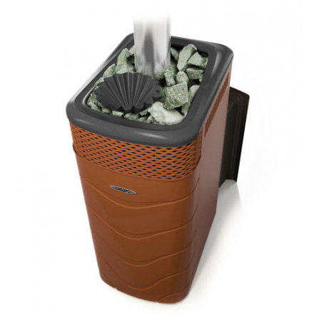 Печь для бани Термофор Гейзер XXL 2017 Carbon Витра ЗК терракота Амазонка бай фото в Борисове