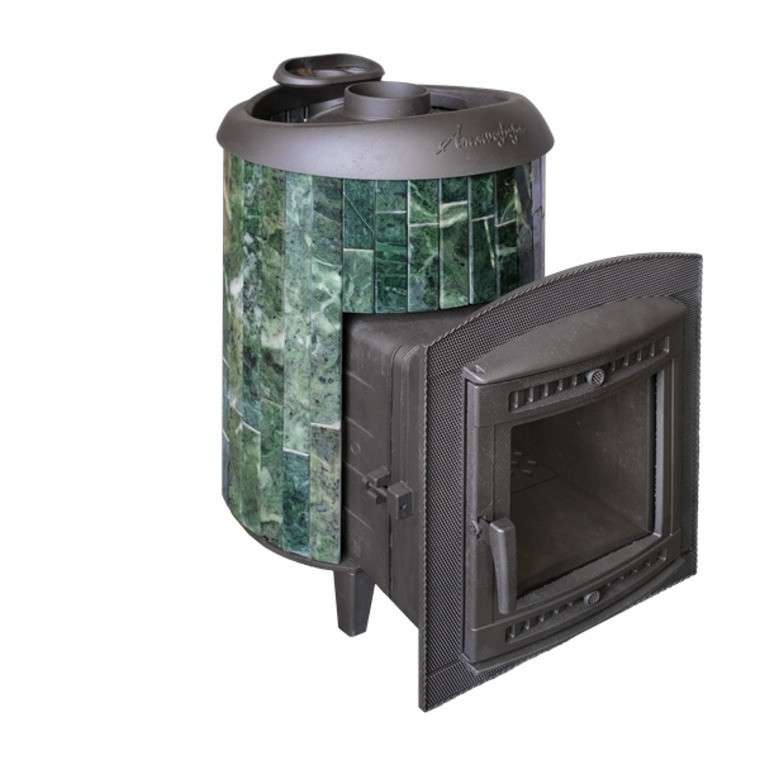 Банная печь ProMetall Атмосфера Про Ламели Змеевик наборный Амазонка бай фото в Борисове