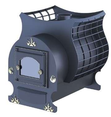 Печь для бани Царь-печи Елисей Премиум 8 мм Амазонка бай фото в Борисове