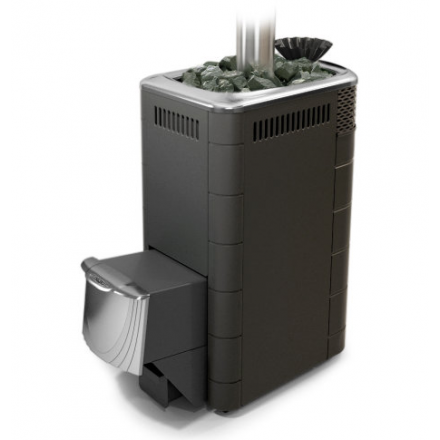 Печь для бани Термофор Гейзер XXL 2017 Carbon ДН ЗК антрацит Амазонка бай фото в Борисове