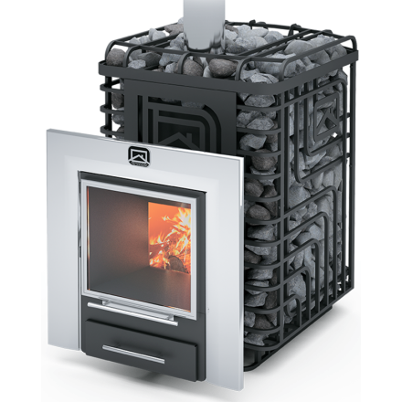 Печь для бани Теплодар Сибирский Утес-20 ЛП Профи Панорама Амазонка бай фото в Борисове