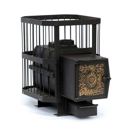 Печь банная чугунная СИБИРЬ-18 чугунная дверка (сетка) в Борисове