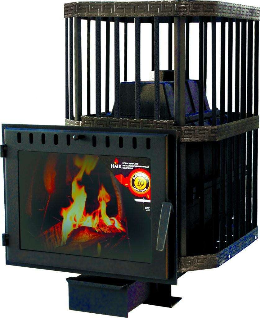 Печь банная Сибирь-24 (панорамное стекло, сетка квадрат) купить в Борисове