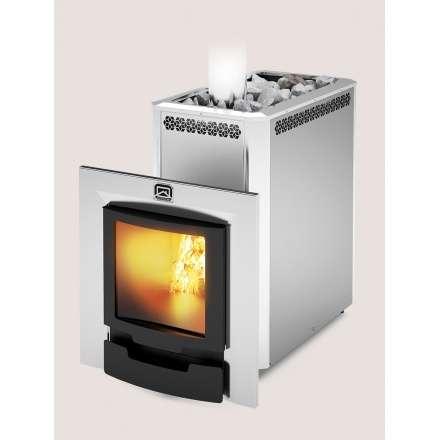 Печь для бани Теплодар СИБИРЬ-30 ЛНЗП Профи Панорама Амазонка бай фото в Борисове