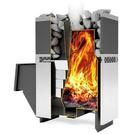 Печь для бани Теплодар Русь 12 ЛНЗП ПРОФИ в Борисове