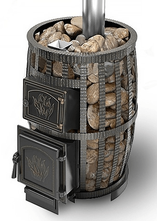 Печь для бани Везувий Легенда Русский Пар Ковка 24 (271) б/в в Борисове