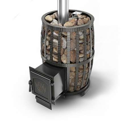 Печь для бани Везувий Легенда Русский Пар Ковка 30 (271) в Борисове