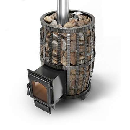 Печь для бани Везувий Легенда Русский Пар Ковка 30 (270) в Борисове