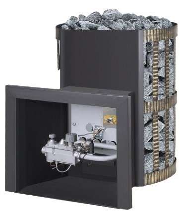 Печь газодровяная для бани Везувий Скиф Ковка 18 (ДТ-3) купить в Борисове