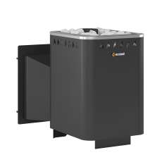 Печь для бани Везувий Русичъ Антрацит 16 Панорама в Борисове