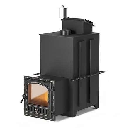 Печь для бани Везувий Эверест Inox 20 (280) под облицовку Амазонка бай фото в Борисове