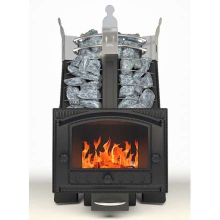 Печь для бани Добросталь Августа стоун стронг панорамная Амазонка бай фото в Борисове