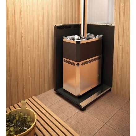 Печь для бани Теплодар Русь-18 ЛНЗП Профи Панорама (1.1) в Борисове