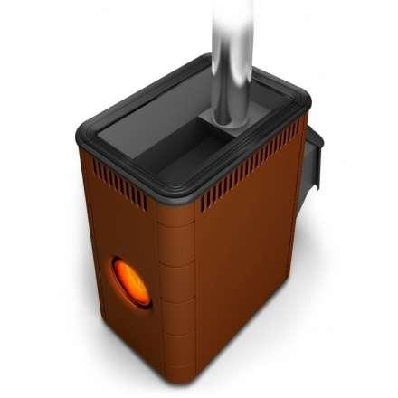 Печь для бани Термофор Аврора Inox ДА Иллюминатор терракота купить в Борисове