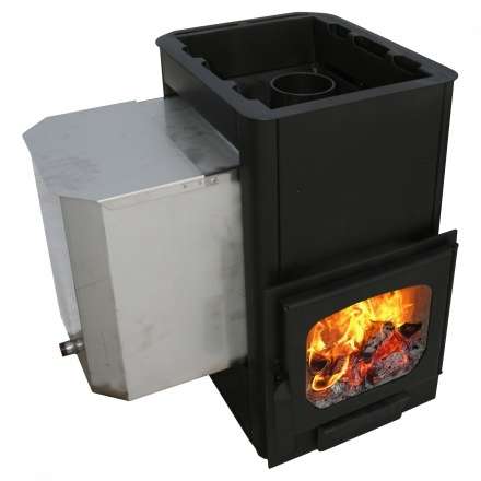 Печь для бани Варвара Мини навесн. пан. дверь укор. топка купить в Борисове