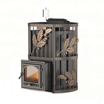 Печь для бани Везувий Эверест Inox 15 (210) Ковка Амазонка бай фото в Борисове