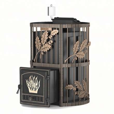 Печь для бани Везувий Эверест Inox 20 (281) Ковка Амазонка бай фото в Борисове