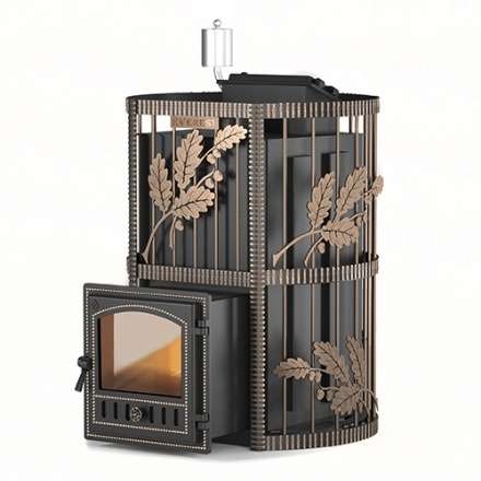 Печь для бани Везувий Эверест Inox 25 (280) Ковка Амазонка бай фото в Борисове