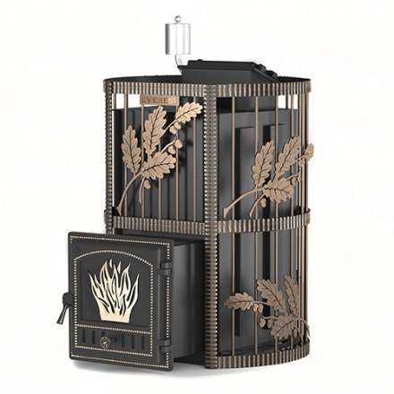 Печь для бани Везувий Эверест Inox 25 (281) Ковка Амазонка бай фото в Борисове