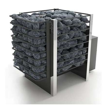 Печь для бани Добросталь Жара-люкс 20 панорамная дверка в Борисове