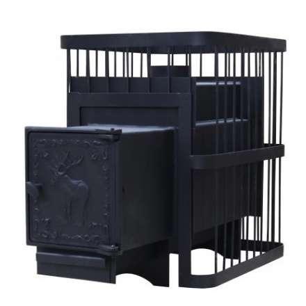 Печь банная ComfortProm РЕТРО СТАЛЬ 8 мм 20 м3 купить в Борисове