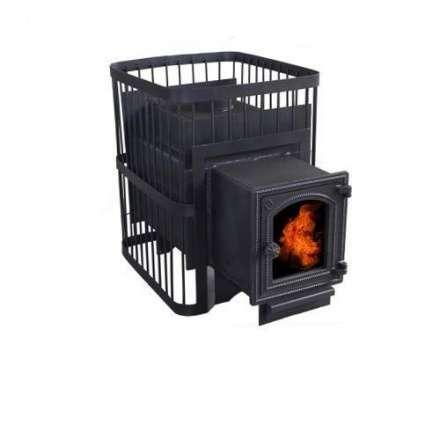 Печь банная ComfortProm РЕТРО СТАЛЬ 8 мм стекло 20 м3 купить в Борисове