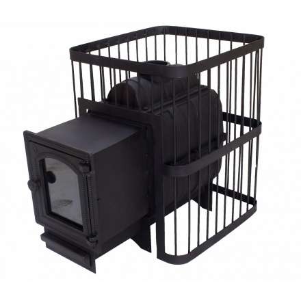 Печь банная ComfortProm РЕТРО ЧУГУН стекло 20 м3 купить в Борисове