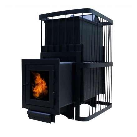 Печь банная ComfortProm РЕТРО СТАЛЬ 8 мм закр. каменка стекло 20 м3 купить в Борисове