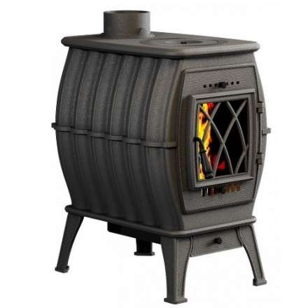 Печь-камин ProMetall Бахта (черная) купить в Борисове