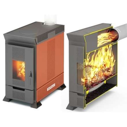 Отопительная печь Теплодар Матрица 200 в Борисове