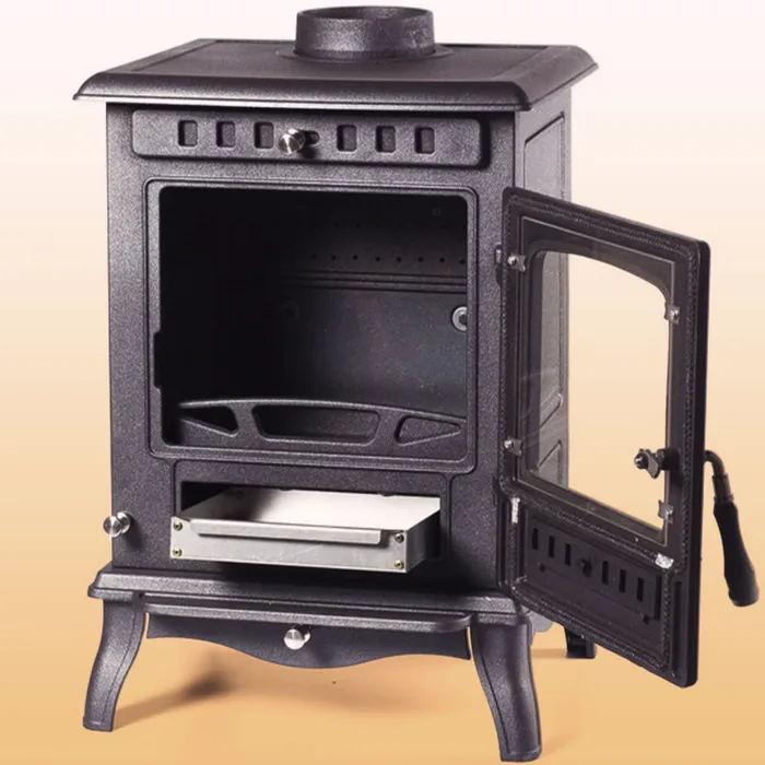 Печь-камин чугунный FireWay Erik в интерьере чёрный Амазонка бай фото в Борисове