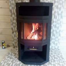 Купить камин со стеклом Мета-Бел Ока в Борисове фото в Борисове