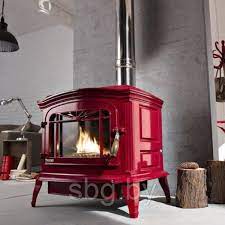 Печь-камин чугунный Invicta Bradford в интерьере Амазонка бай фото в Борисове