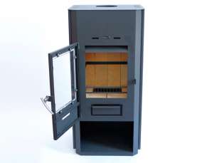 Недорогой камин с дровницей Сибирь 8 фото в Борисове