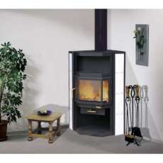 Купить стальной недорогой камин с шамотом Мета-Бел Амур в Борисове фото в Борисове