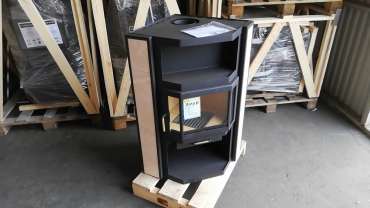 Купить стальной камин со стеклом Мета-Бел Амур в Борисове фото в Борисове