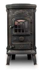 Купить Печь-камин NORDflam Verdo patine в интерьере в Борисове Амазонка бай фото в Борисове