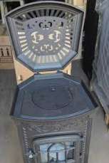 Купить Печь-камин NORDflam Verdo patine в интерьере в Борисове Амазонка бай фото в Борисове