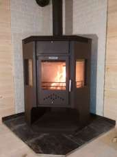 Отопительная печь-камин Сибирь 15 фото в интерьере в Борисове