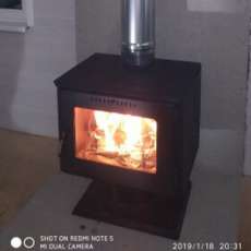 Купить Печь-камин Варвара Гармония 807-Н (черная) в Борисове в Борисове